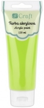 Farba akrylowa, 120 ml - yellow citron (DPFA-069)