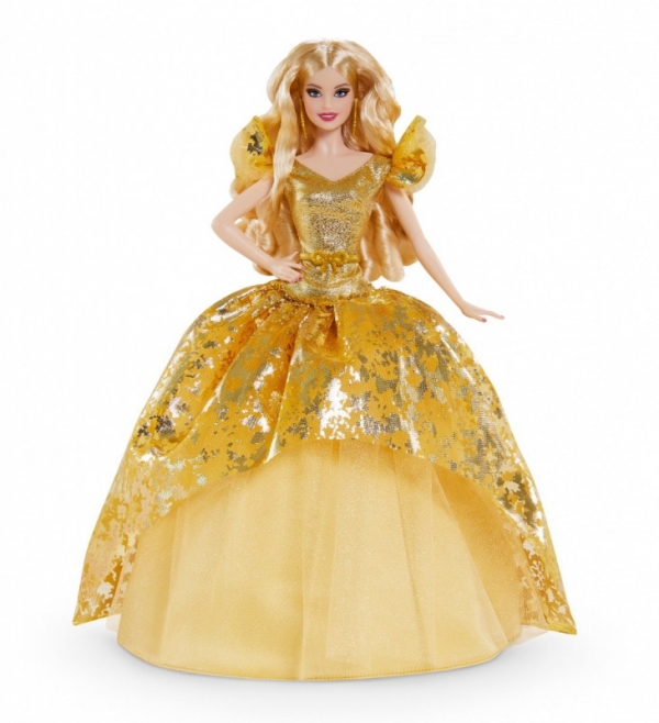 Lalka Barbie Kolekcjonerska Świąteczna (GHT54)