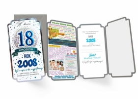 Karnet Urodziny 18