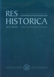 Res Historica Tom 38/2014 - <br />