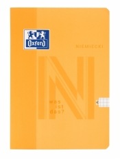 Zeszyt Oxford A5/60k kratka z marginesem - J.niemiecki