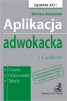 Aplikacja adwokacka 2021 Pytania odpowiedzi tabele Mariusz Stepaniuk