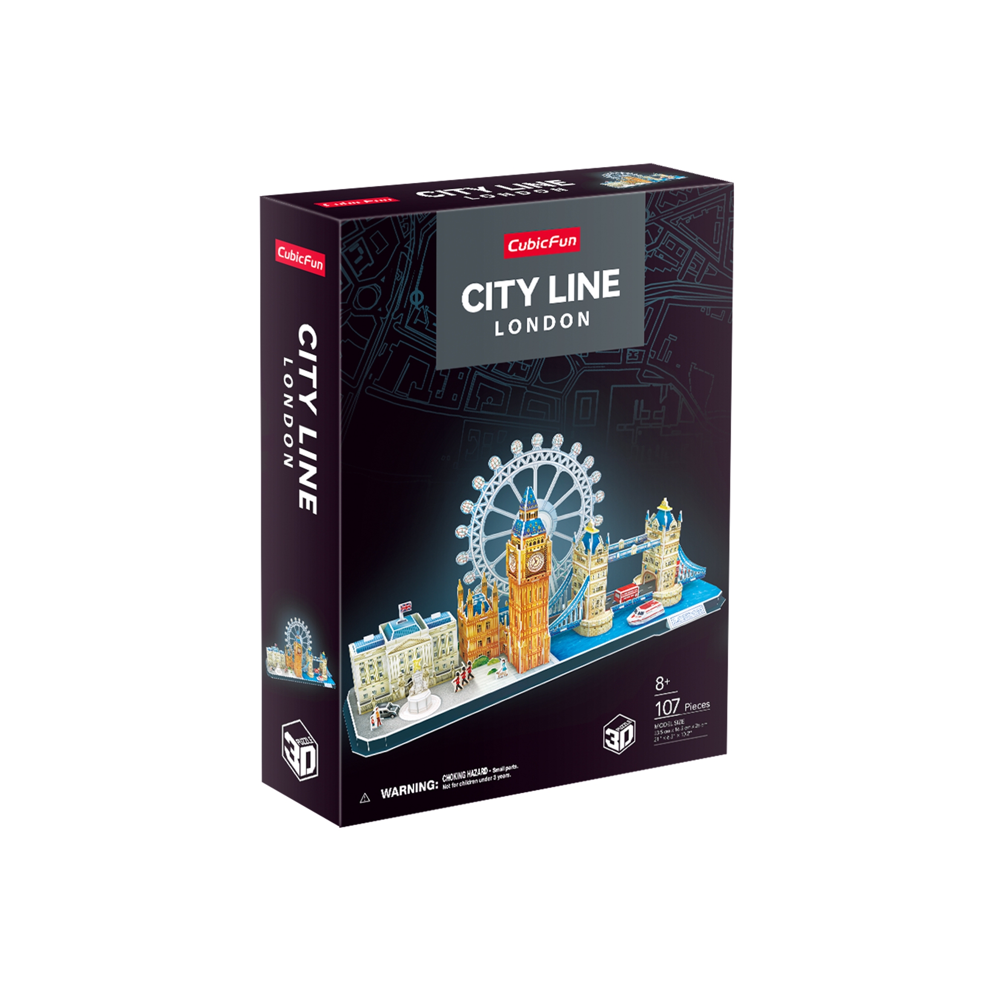 Puzzle 3D: Cityline - Londyn (306-20253)