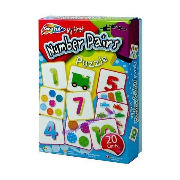 GRAFIX Puzzle Uczę się C yferek