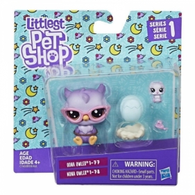 Littlest Pet Shop Para zwierzaków, Sowy (B9358/C1165)