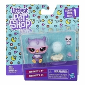 Littlest Pet Shop Para zwierzaków, Sowy (B9358/C1165)