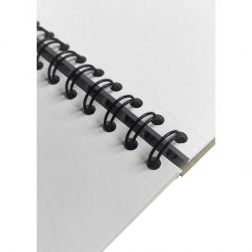 Szkicownik A4 na spirali Pies Yorkshire Terrier 50k z perforacją 120 gsm