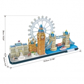 Puzzle 3D: Cityline - Londyn (306-20253)