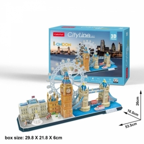 Puzzle 3D: Cityline - Londyn (306-20253)