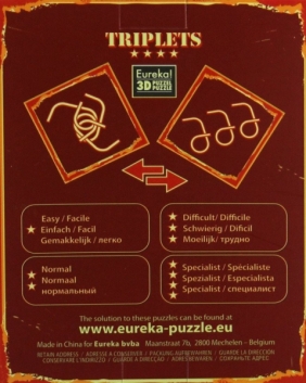 Łamigłówki Grand Master Triplets - poziom 4/4 (108030)