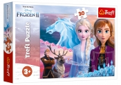 Puzzle 30: Frozen 2 - Odwaga sióstr (18253)