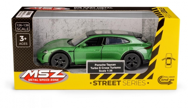Porsche Taycan Turbo S Cross Turismo Green