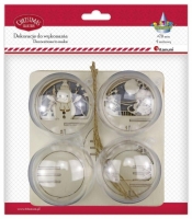 Zestaw do złożenia bombka akrylowa 70mm