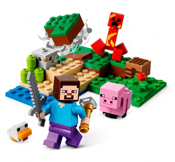 Lego Minecraft: Zasadzka Creepera (21177)