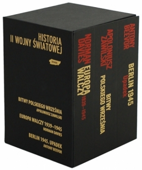 Pakiet 3 bestsellerów historycznych - Antony Beevor, Norman Davies, Apoloniusz  Zawilski