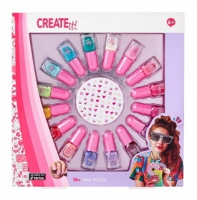Create It! Lakier do paznokci 16szt