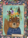 Heye Puzzle 1000: Floral Friends - Wiewiórka Mia Charro