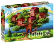 Puzzle 1000 Domki na drzewie