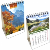 Kalendarz biurkowy 2023 pion mały Tatry
