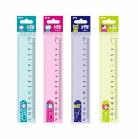 Linijka plastikowa 15cm So Many Cats mix M&G