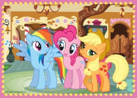 Puzzle 4w1: My Little Pony Puzzle - Wakacje kucyków (34153)