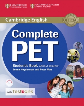 Complete PET Student's Book without Answers with CD-ROM and Testbank - Heyderman Emma, May Peter