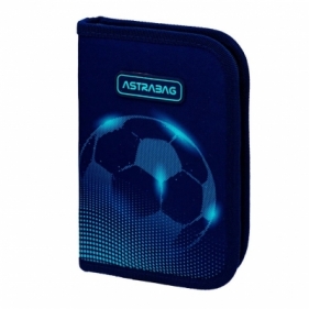 Piórnik 2klapk bez wyp Astrabag Football Light AC1