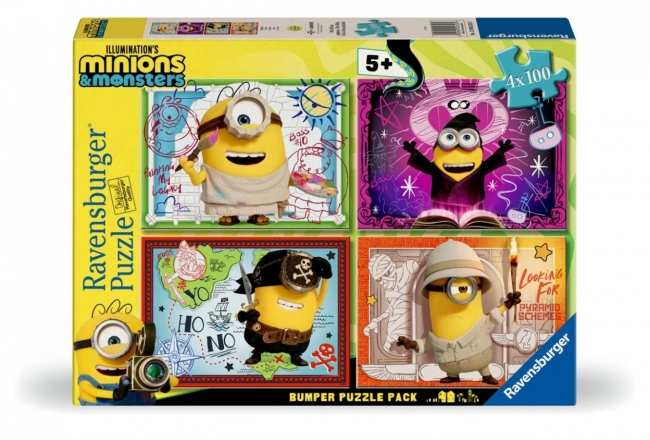 Puzzle 4x100 Minions