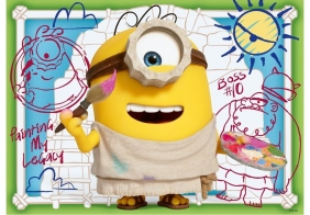 Ravensburger, Puzzle 4x100: Minionki 3 (12004353)