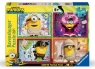 Ravensburger, Puzzle 4x100: Minionki 3 (12004353) Wiek: 5+
