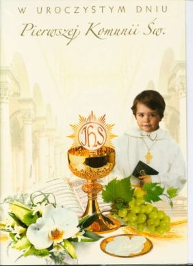Karnet B6B Komunia Św. MIX