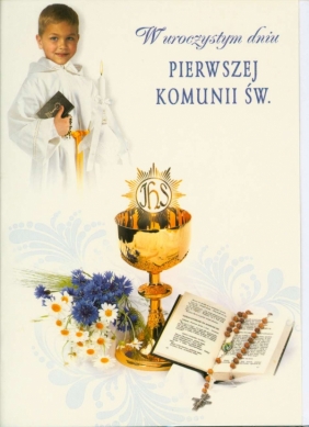 Karnet B6B Komunia Św. MIX