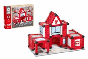 Zestaw strażacki remiza do samodzielnego złożenia