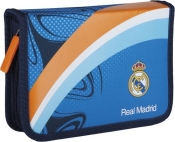 Piórnik pojedyńczy z wyposażeniem Real Madrid