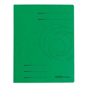 Skoroszyt Herlitz Easy Orga Colorspan A4 - zielony 355 g (11094810)