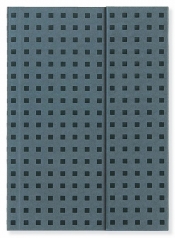 Notatnik B5 Quadro Grey on Black