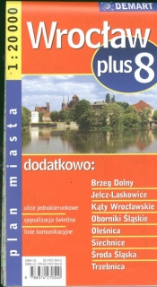Wrocław plus 8 1:20 000 plan miasta