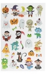 Piankowe naklejki halloweenowe