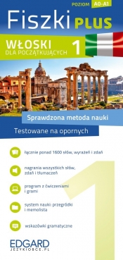 Włoski Fiszki PLUS dla początkujących 1 - Opracowanie zbiorowe