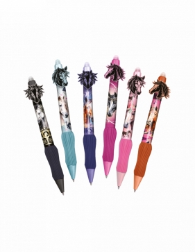 Colorino, Długopis wymazywalny automatyczny Grip - Horses, 1 szt (03540PTR)