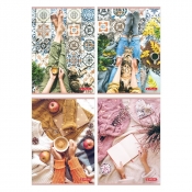 Herlitz, zeszyt A4, 60 kartek w linie - Flat Lay