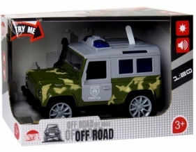 Pojazd Jeep wojskowy światło/dźwięk w pudełku (1289354)