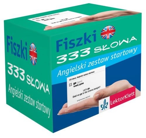 Fiszki 333 słowa Angielski zestaw startowy