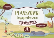 Planszówki logopedyczne z głoskami R, L - Anna Żywot
