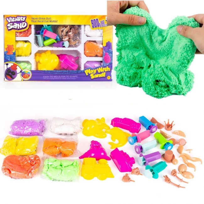 Magiczny piasek kinetyczny dla dzieci 900g
