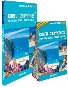 Korfu i Zakynthos light: przewodnik + mapa - Piotr Jabłoński