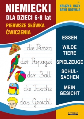 Niemiecki dla dzieci Zeszyt 4 - von Basse Monika, Bednarska Joanna
