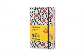 Notes Moleskine Limitowana Edycja The Beatles P w linie czarny