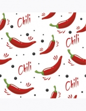 Serwetki DAISY Lunch SD 330x330 Papryczki chili 044101