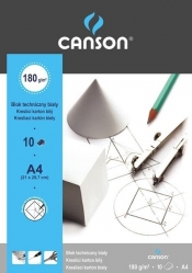 Blok techniczny Canson A3 biały 160 g 10 arkuszy